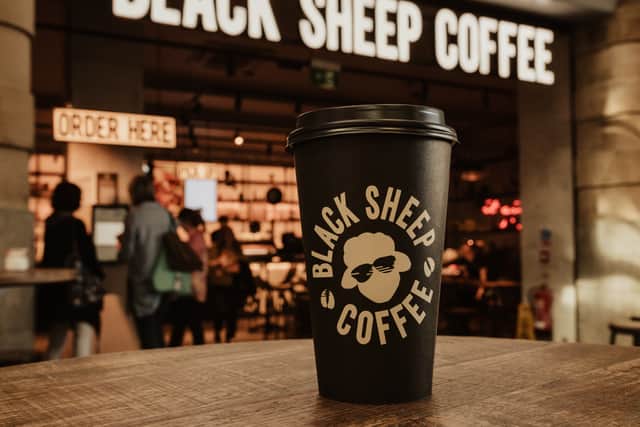 Black Sheep Coffee at Haymarket Square in Edinburgh will open on Tuesday, May 14. Photo: Chocolate Chip Photography
