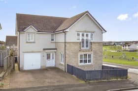 Taking the top spot for April was this modern, detached four-bedroom house in Cowdenbeath at 55 Hilton Road. Set on a popular, family-friendly development, the property enjoys a coveted corner plot and a large, landscaped garden, while inside, everything is immaculate and offered in true turn-key condition. With absolutely nothing needed in terms of work or updates, no wonder this home has appealed to so many
searching for their next property! Currently under offer, this property had been available for offers over £280,000.