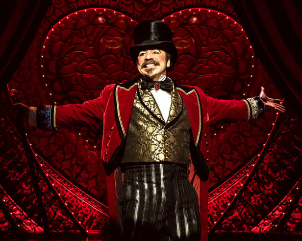 The first ever world tour of hit musical Moulin Rouge will kick-off with a six week run in Edinburgh next year. Pictured is Danny Burstein as Harold Zidler from the original Broadway company of Moulin Rouge! The Musical. Photo by Matt Murphy.