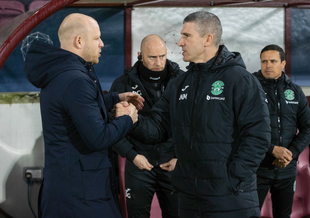 Steven Naismith gives his view on Hibs and reveals Hearts team selection issues as a key player returns