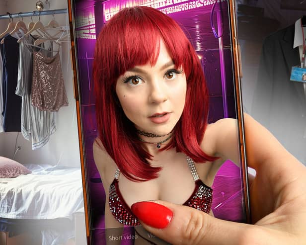 Former Skins star, Megan Prescott, is selling 10 naked images on her Only Fans account to fund her Edinburgh fringe show ‘Really Good Exposure’

