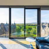 The floor to ceiling windows give stunning views of The Meadows and beyond.