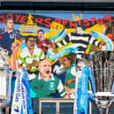 'Sir' David is the dominant figure in Hampden mural