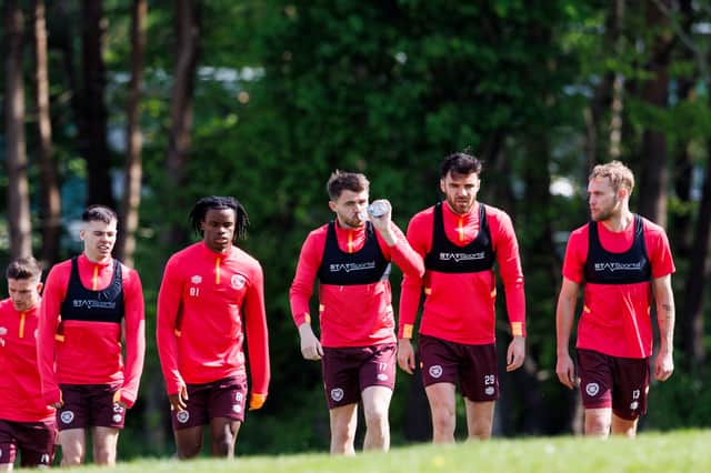 The right-back spent time out on loan at Hearts