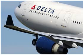 Delta Air Lines flight 209 to New York diverted to London after a ‘cracked windscreen’ was spotted shortly after it took off from Edinburgh Airport.