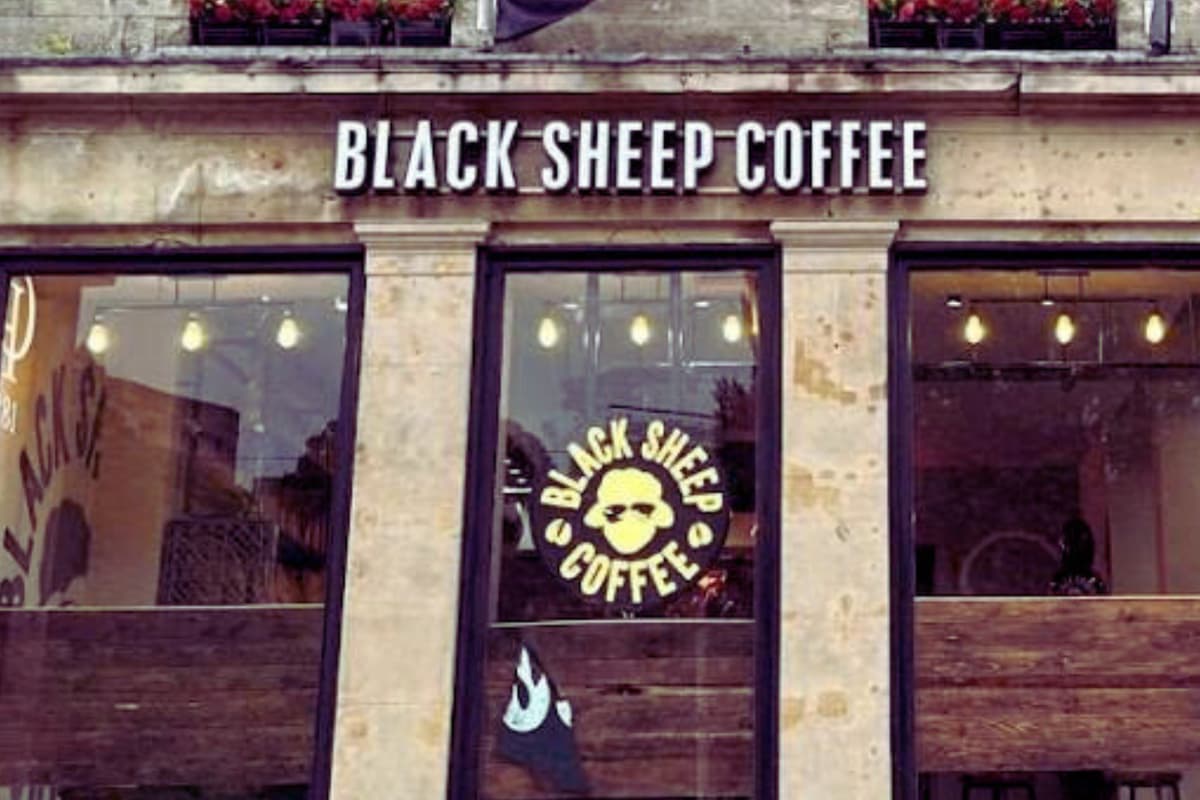 Edinburgh Black Sheep Coffee shop on Princes Street served enforcement