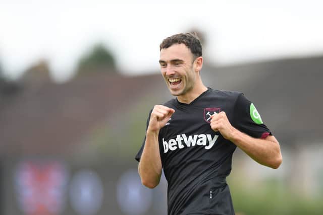 Former Hearts midfielder Andy Irving is at West Ham.