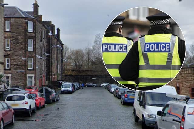 A man was taken to hospital after he was assaulted in Wheatfield Place