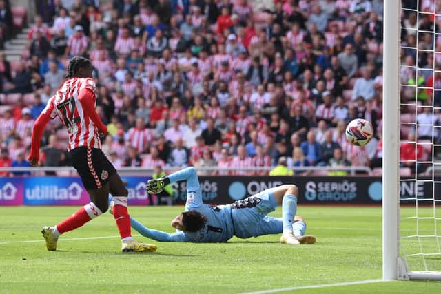 He netted twice for the Black Cats at the weekend