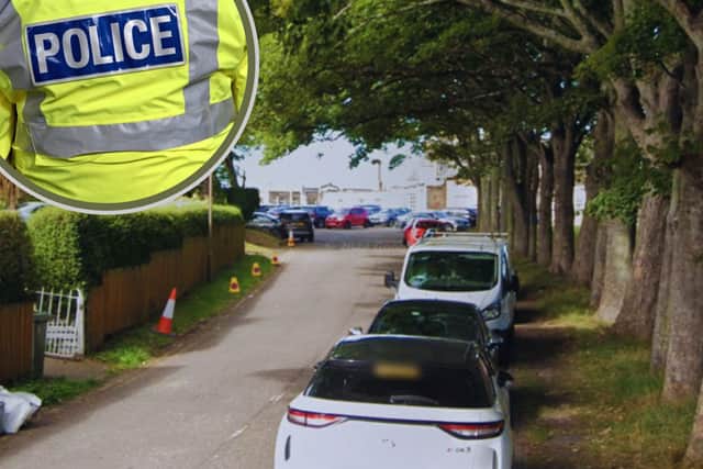 A property on Links Road in Longniddry was targeted twice in August - police believe the break-ins may be linked