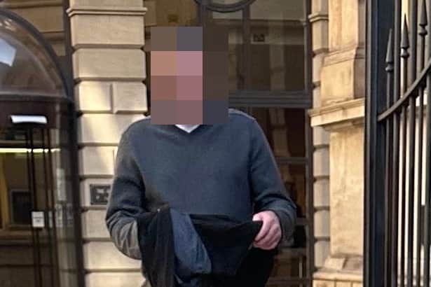 Graham Burton was speeding along a country road before losing control of his Vauxhall and crashing into the stationary car