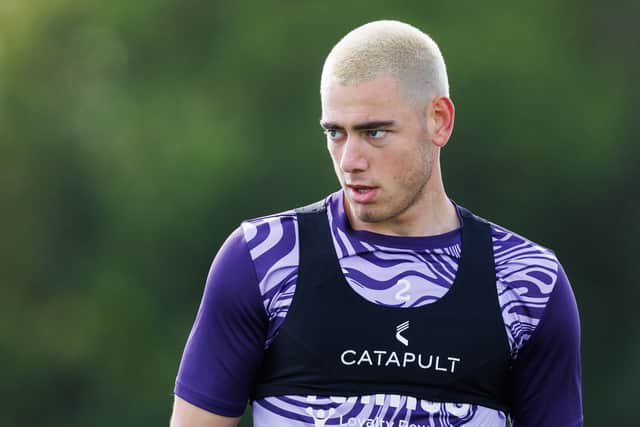 Blonde but never bland - the new hairdo hasn't caused Miller's ambition to fade any.