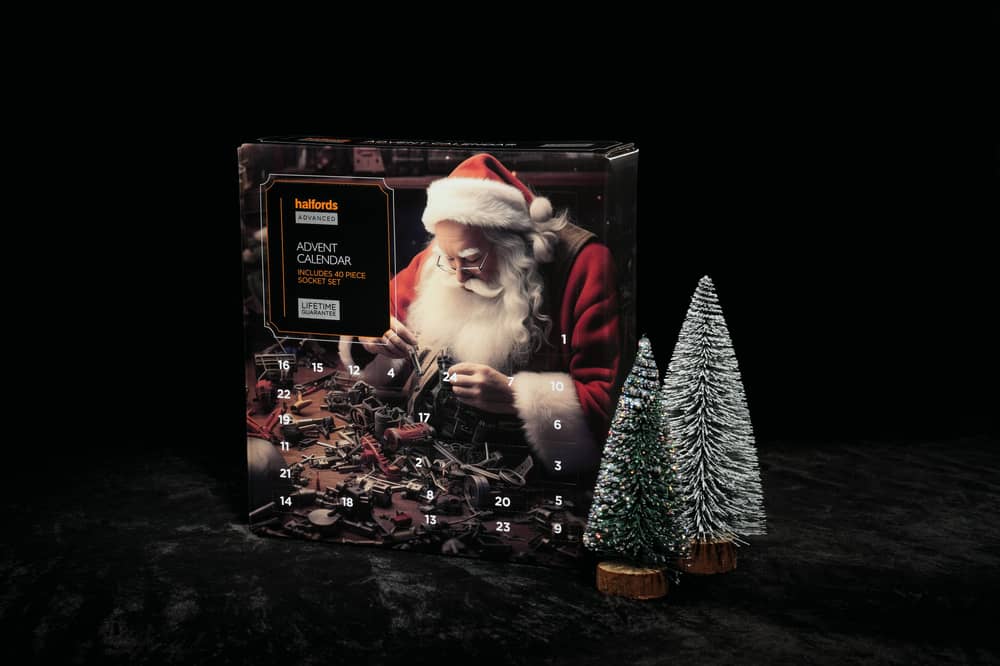 Halfords DIY advent calendar is back for 2024. Photo: Halfords