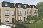 An artist's impression of the proposed Craiglea townhouses.