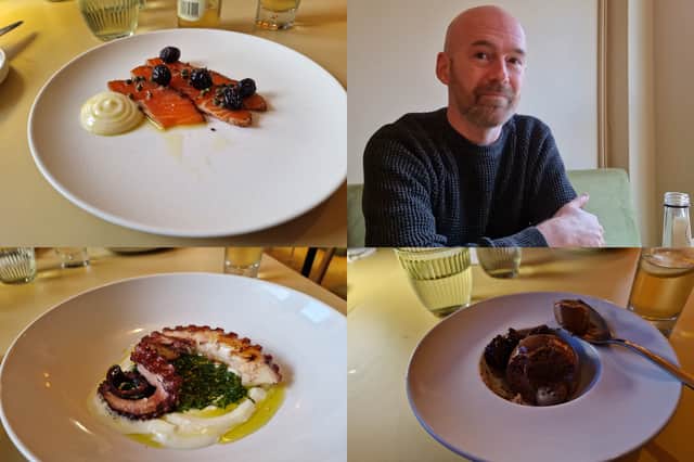 I had a great fine dining experience at recently opened Edinburgh ...