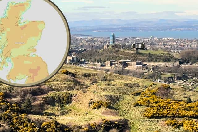 A very high risk of wildfires covering all areas in Scotland is in place until Friday, May 9