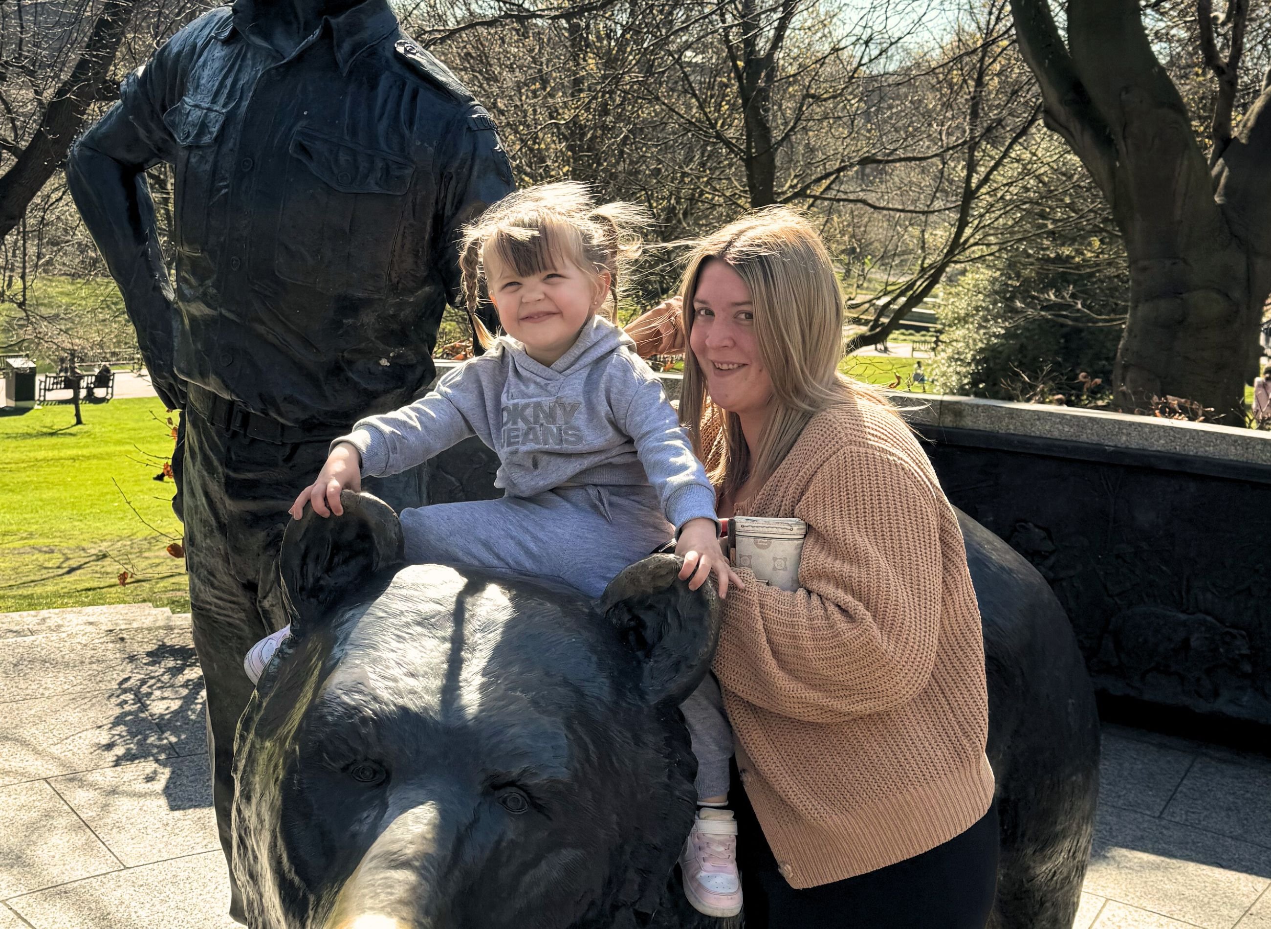 West Lothian mum raises money for 2-year-old daughter with rare and ...