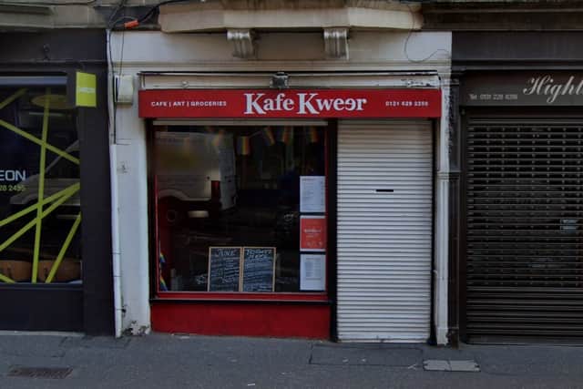 Kafe Kweer in Edinburgh's Viewforth area will close for good on September 1.