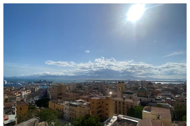 Hilltop views of Cagliari. (Photo: Isabella Boneham)