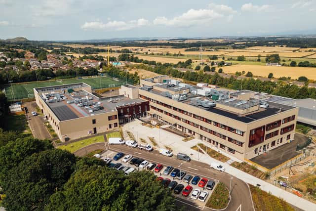 The new Currie Community High School opened at the start of term.