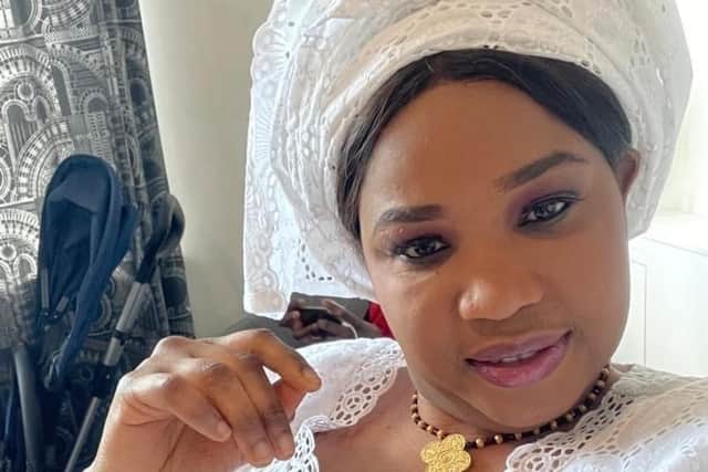 Ndata Bobb was born in Gambia and moved to the UK in 2018