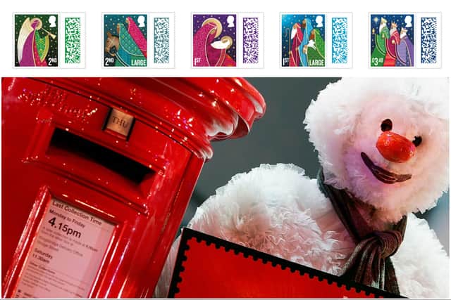 Royal Mail has unveiled its 2025 Christmas stamp collection, featuring Nativity-inspired designs (Images: Getty Images/Royal Mail)