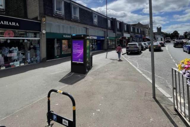 The new street hub will be placed here on Musselburgh High Street.
