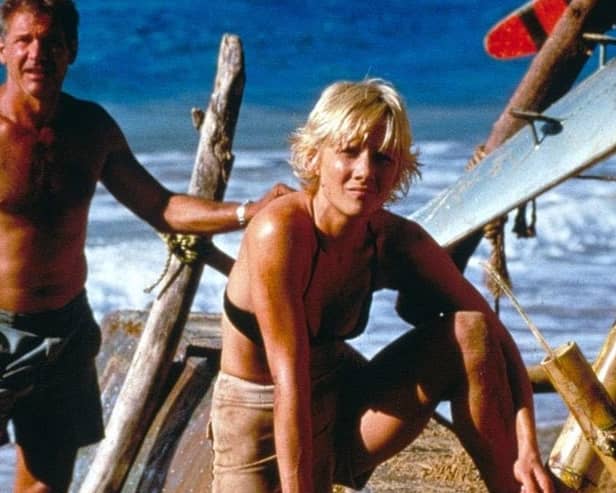 Harrison Ford and Anne Heche in Six Days Seven Nights (1998)