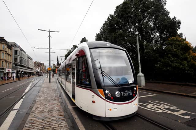Tram services to and from Edinburgh Airport have resumed after disruption earlier this morning.