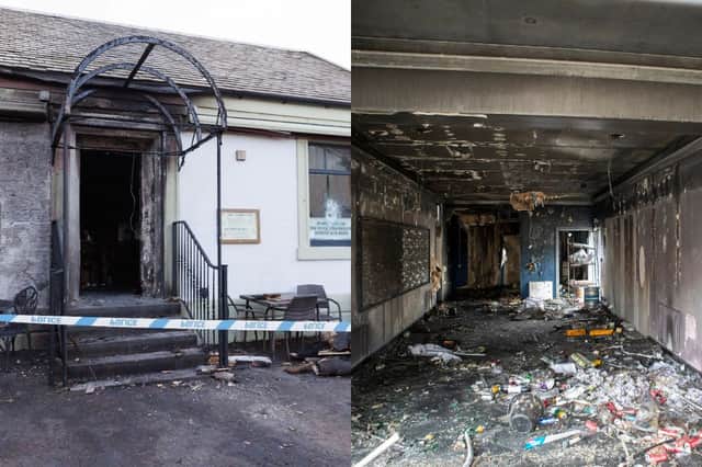 Footage shows the historic Scottish village of Bothwell which has ...