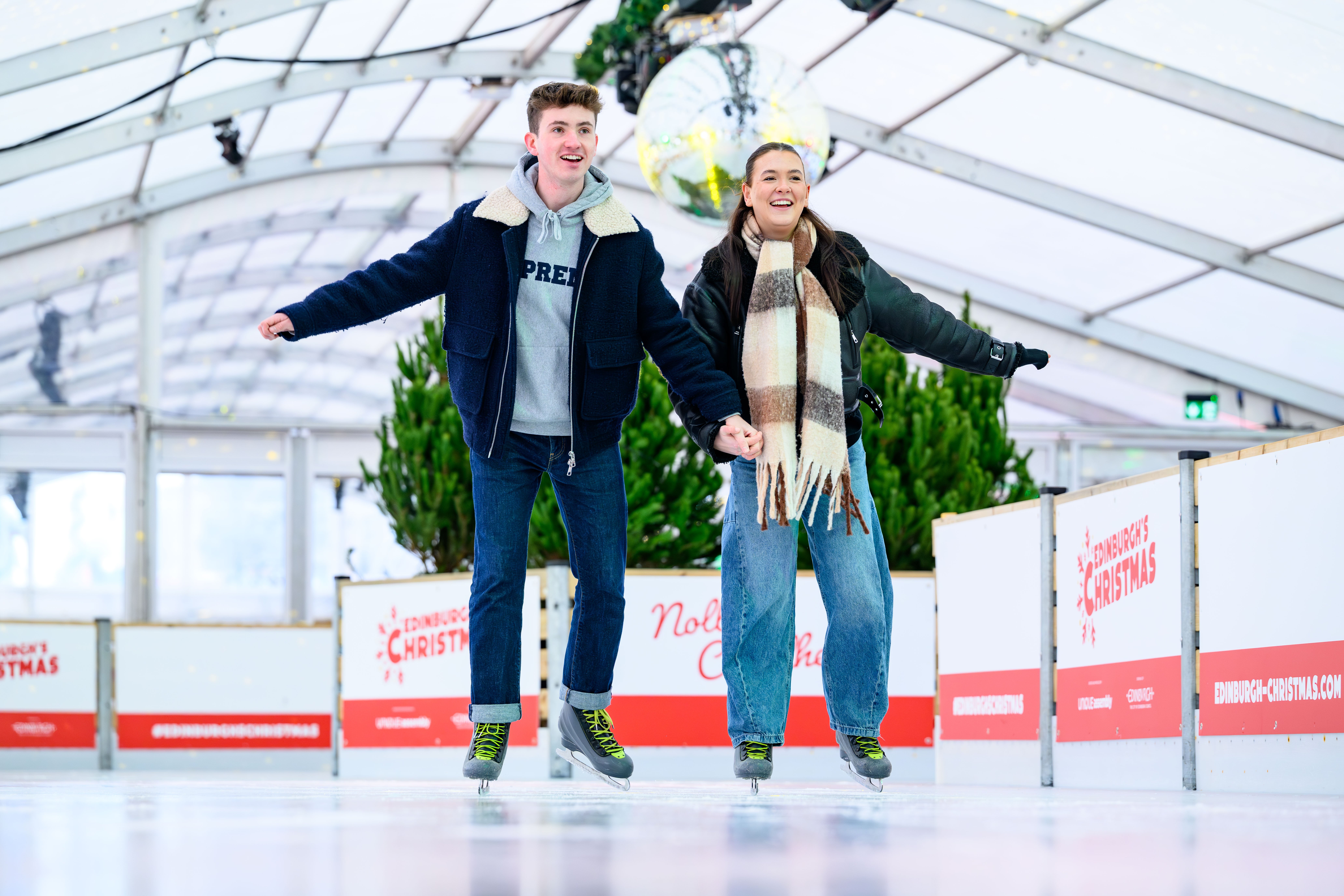 'Excuse is pathetic' : Edinburgh locals react to Christmas ice rink ...