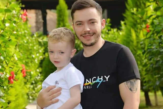 Dyaln’s family have launched a fundraiser to help cover funeral costs and support his young family