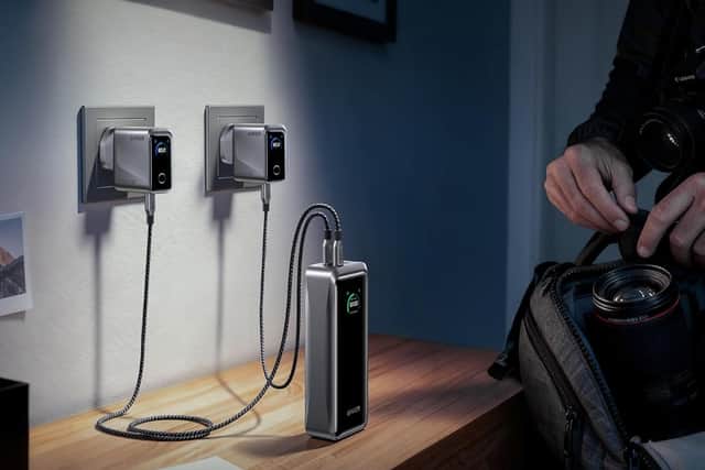 Dual charging inputs has a massive impact on charging time