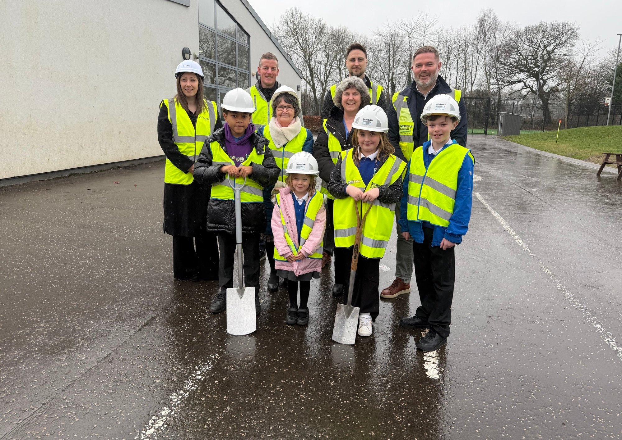Work gets underway on new Midlothian school extension at Bilston Primary