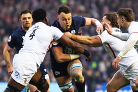 Scotland's Jack Dempsey in action during a Guinness Six Nations match between Scotland and England (Pic: SNS)