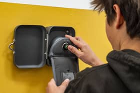 Pupils will have to put their phones in lockable pouches and won’t have access to them until they’re going home