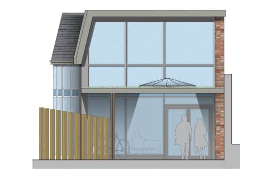 Another artist's impression of how the new aparthotel in Gorgie would look if the plans are approved.
