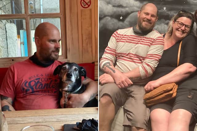 Edinburgh couple Bazz Granger and Janie Morris have been left with a staggering £87,000 bill to cover medical and repatriation flight costs