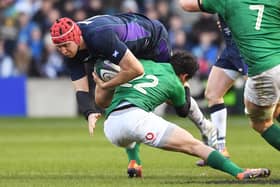 Grant Gilchrist will make his 88th cap against the Irish.