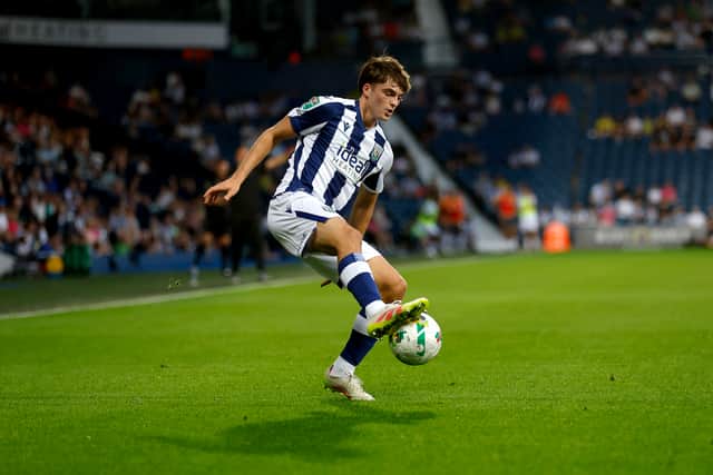 WEST BROMWICH, ENGLAND - AUGUST 12: Alex Williams of West Bromwich Albion during a Carabao Cup First Round match between West Bromwich Albion v Derby County at The Hawthorns on August 12, 2025 in West Bromwich, England. (Photo by Adam Fradgley/West Bromwich Albion FC via Getty Images)