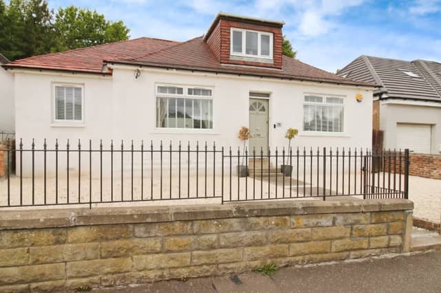 A four-bedroom detached house for sale on Meadowfield Terrace, Edinburgh.