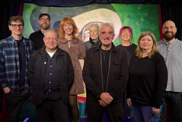Tommy Sheppard (front-centre) is stepping down as chairman of The Stand Comedy Club after more than 30 years.