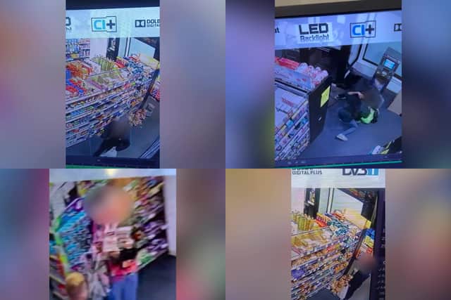 A shopkeeper has released these CCTV images of shoplifters he says costs his small business £20k per year, and he slammed police for failing to investigate.