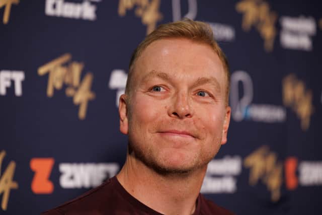 Former Olympic cyclist Sir Chris Hoy.