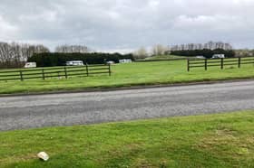 The Travellers appear to have broken into Huly Hill through this fence.