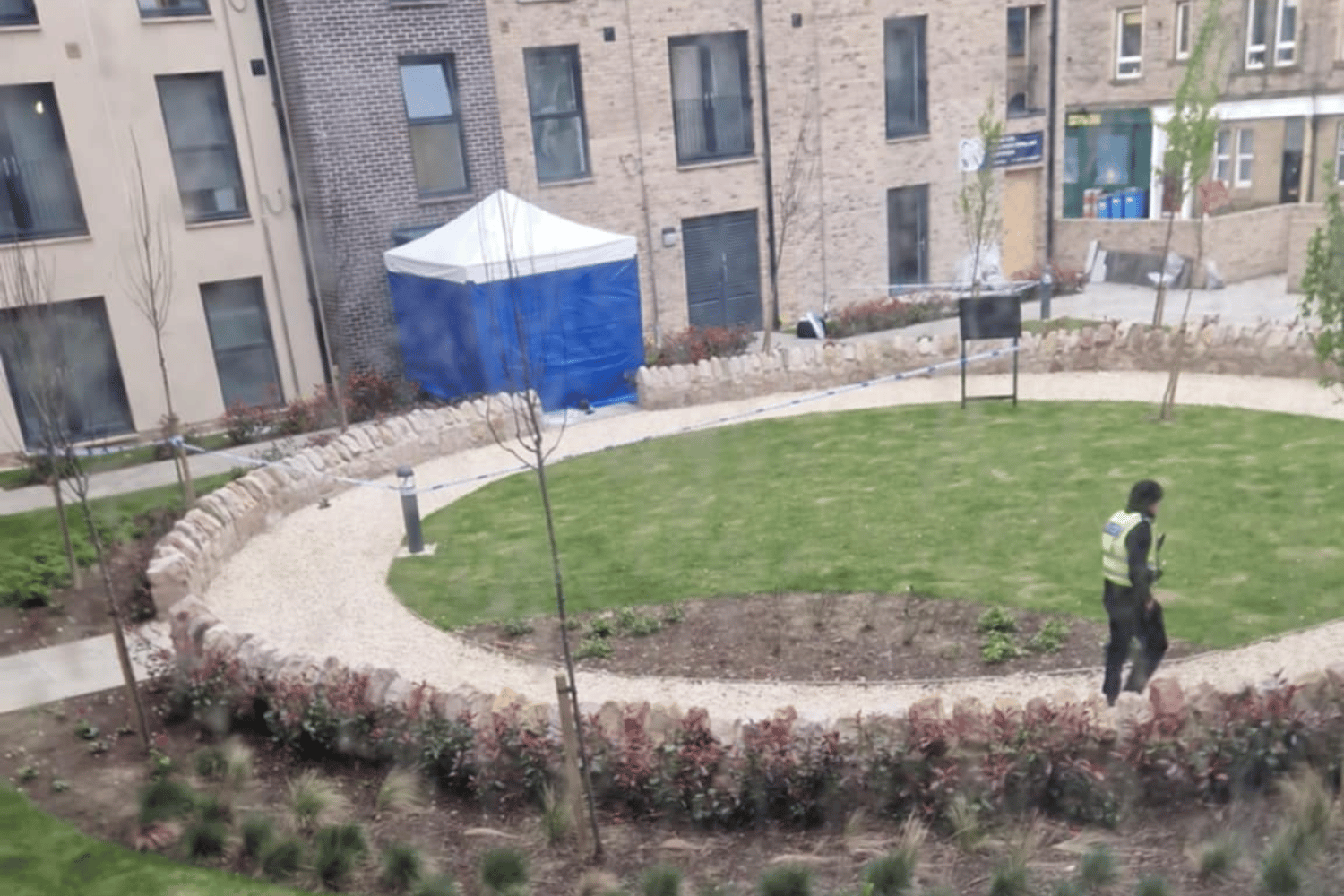 Teen rushed to hospital after falling from flat window in Leith