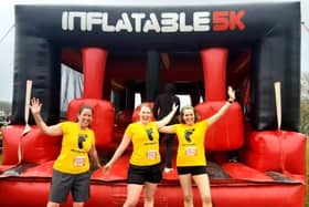 Inflatable 5k Podiatry Team