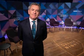 BBC Scotland Debate Night's host Stephen Jardine.