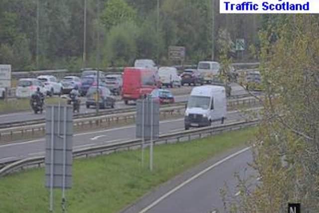 Motorcyclist taken to hospital following Edinburgh City Bypass crash