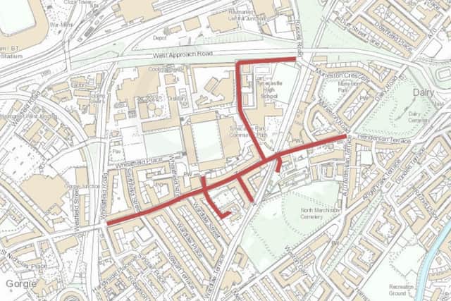 A number of roads will be closed in Gorgie on Saturday afternoon (May 16) should Hearts win their first Scottish premiership league title in 66 years.